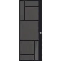 Svedex Binnendeuren Front FR509 Zwart Rookglas | Afgelakt met Superlak | Deurengigant.nl