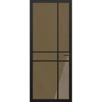 Svedex Binnendeuren NDB905 Zwart Brons glas | Afgelakt met Superlak | Deurengigant.nl