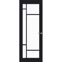 Svedex Binnendeuren Front FR500 Zwart Satijnglas | Afgelakt met Superlak | Deurengigant.nl