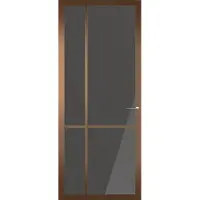 Svedex Binnendeuren NDB903 Metallic Brons Rookglas | Afgelakt met Superlak | Deurengigant.nl