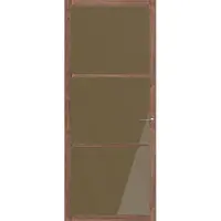 Svedex Binnendeuren NDB901 Donker Eiken Brons glas | Afgelakt met Superlak | Deurengigant.nl