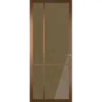 Svedex Binnendeuren NDB903 Metallic Brons Brons glas | Afgelakt met Superlak | Deurengigant.nl