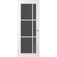 Svedex Binnendeuren Front FR504 Rookglas | Afgelakt met Superlak | Deurengigant.nl