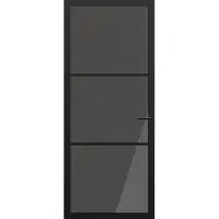 Svedex Binnendeuren NDB901 Zwart Rookglas | Afgelakt met Superlak | Deurengigant.nl