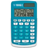 Texas Instruments Texas Zakrekenmachine TI-106II - 2 stuks