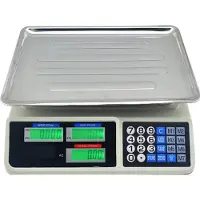 Loyalty SP ZOO Draadloze Winkelweegschaal met LCD-Scherm - 40KG Capaciteit - Nauwkeurigheid tot 2g - Inclusief Accu
