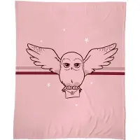 Harry Potter Fleece deken Premium , Girly Owl - 125 x 150 cm - Polyester