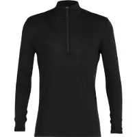 Icebreaker Ondershirt Men 175 Everyday LS Half Zip Black-XXL