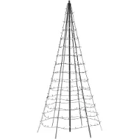 Twinkly Licht Boom voor buiten Wit en Kleur - 2m hoog