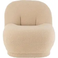 J-Line Kruk Teddy Velvet Wit Warm Beige