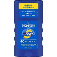 Coppertone Sport Sunscreen Stick Broad Spectrum SPF 50, - 42.5G