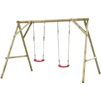 Intergard Houten schommel houten speeltoestellen Maxine 300x220x210cm