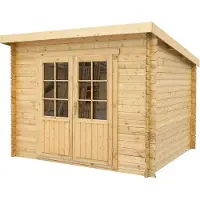Intergard Houten tuinhuisje blokhut Heywood 300x200cm