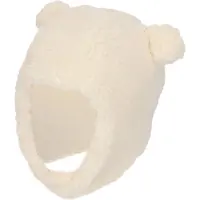 Sarlini - Baby muts winter - Teddy Wol - 6/12 M - Offwhite