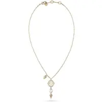 Philipp Plein Ketting goud / parelwit