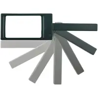 TFA-Dostmann TFA - Draagbare vergrootglas met verlichting, model 43.3006 - zwart/transparant