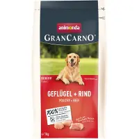 Animonda GranCarno Hondenvoer Droogvoeding Senior, met kip en rundvlees, 12 kg