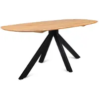 Benoa Eettafel deens ovaal runa 200