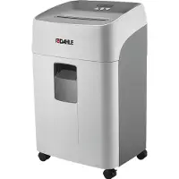 Dahle papiervernietiger 504P, deeltjes snijden 2 x 15 mm, veiligheidsniveau P-5, 13-15 vel snijcapaciteit, 40 liter, grijs