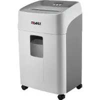 Dahle Deskside 404P - Papierversnipperaar - 4x35 mm snipper - 40L opvangbak - Bladen max per 21 - P4 - Nietjes Bankkaarten Paperclips Cd's - Continu 210 min - Geluidsarm 60 db