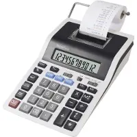 Rebell printcalculator - PDC20-WB - wit-zwart - RE-PDC20-WB