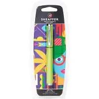 Sheaffer Balpen en Rollerball met Rubber Grip Blauw/Groen Aanbieding!
