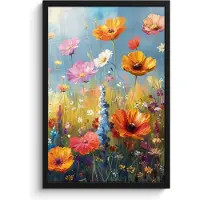 PosterMonkey Poster in lijst - Fotolijst 40x60 cm - Posters - Bloemen - Natuur - Botanisch - Kunst - Posterlijst zwart - Decoratie - Wanddecoratie woonkamer - Muurdecoratie slaapkamer