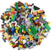 LEGO Bouwstenen, speciale stenen, mix van 400 gram, ongeveer 400 stukjes. NIEUW! Aantal: 400 stuks