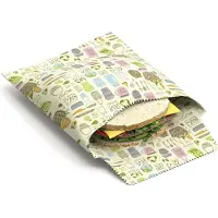 Nuts Vershoudzakje Bee's Wax Sandwich & Snack Zakje Zero Waste Multi (2-Delig)