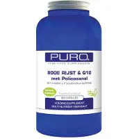 Puro Rode Rijst & Q10 Met Policosanol Capsules - 365capsules
