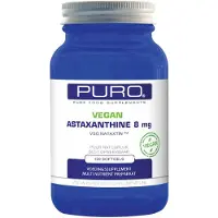 Puro Vegan Astaxanthine 8 mg Capsules - 120stuks