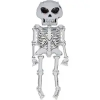 We Fiesta Folieballon Skelet 62″/158cm - Halloween Scary Eng Party Thema Feest