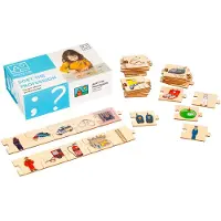 Toys for Life 'Sorteer het beroep' - Beroepen leren - Educatief speelgoed - Houten speelgoed - Sensorisch speelgoed - Spelend leren - Speelgoed 4 tot 7 jaar