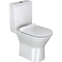 Luca Varess Delano staand toilet glanzend wit randloos