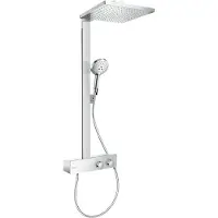 Hansgrohe Raindance E opbouw regendouche met thermostaat 35cm chroom