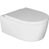 Villeroy & Boch Avento hangtoilet mat wit randloos