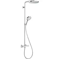 Hansgrohe Doucheset raindance select s 240 1jet powderrain met thermostaat chroom