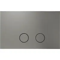 Luca Varess Perola bedieningspaneel Brushed CoolMetal voor Sigma UP320 of UP720 inbouwreservoir