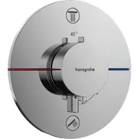 Hansgrohe ShowerSelect Comfort S thermostaat inbouw voor 2 functies, chroom
