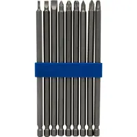 Toolstation Bitset extra lang 9-delig