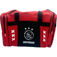Ajax Sporttas Medium Rood zwart Amsterdam XXX logo - AFC