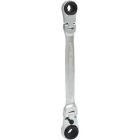 Ks Tools 503.4745 Gelenk-Ratschenringschlüssel 4 in 1 GEARplus 10/13+17/19 Ringsleutel Sleutelbreedte (metrisch) 10 - 19 mm