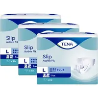 Tena Slip Active Fit Plus Large - 3 pakken van 30 stuks