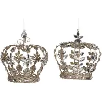 Goodwill - Kerstbal - Champagne - H19 cm