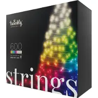 Twinkly Strings kerstverlichting Wit en Kleur 100 lampjes