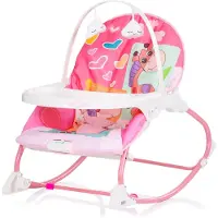 Chipolino Enjoy Wipstoel - Schommelstoel - Baby Swing - Tot 18 maanden - Met speelboog en muziek