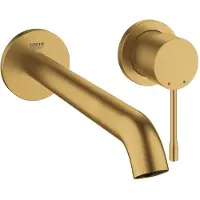 GROHE Essence New Wastafelkraan Inbouw - uitloop 18.3cm - M-size - inbouwdeel - brushed cool sunrise SW97511 / SW28941