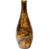 Ideas 4 Seasons Dazzle vaas koper goud Ø13x35cm goud Kunststof Vaas