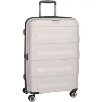 Stratic Gepäckstücke Trolley 'Straw +' taupe / zwart
