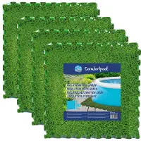 Comfortpool Foam Tegels – Extra Dikke 1,4 cm Puzzeltegels | Voordeelpakket 40 stuks – 60x60 cm | Voor Zwembad, Jacuzzi, Speelmat, Tuin & Fitness |